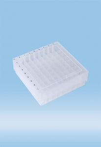 Sarstedt PP Storage Box WithLid - BOX, STORAGE, LID, PP, 81 MICRO TUBE, NEUTRAL - 93.876