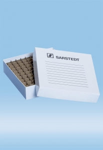 Sarstedt Laminated Storage Box - BOX, CARDBRD, LAMINATED, 100 X 0.5ML TUBES - 95.064.923