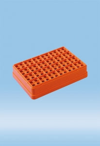 Sarstedt Empty Pipette Tip Reloading Trays - TRAY, EMPTY, FOR 70.765, PP, ORANGE - 95.1760.044