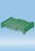 Sarstedt PCR Work Tray - RACK SYS, SUPPORT BASE & PCR TRAY, GREEN - 95.988.003