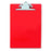 Saunders Recycled Plastic Clipboards - Red Recycled Clipboard - 21601