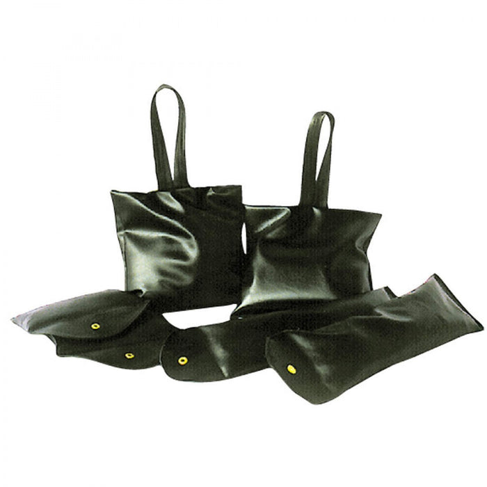 Color: Black Material: Vinyl 6/Set