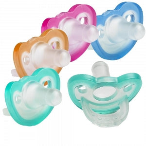 Sandbox Medical JollyPop 0-3 Month Pacifiers - Pacifier, No Scent, 0-3 Month, Orange - JP1303100