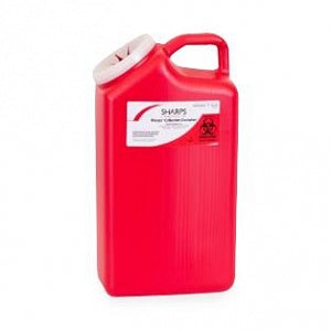 Sharps Compliance Sharps Collection Container - Sharps Collection Container, Red, 3 gal. - 63000-016