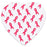 Heart-Shaped Sleeves - Design 1 24 Sleeves/Pack