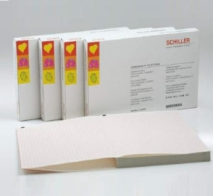 Schiller America ECG Recording Papers - Thermal Recording Paper, Z-Fold, AT-10 - 2.157023