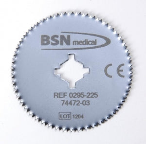 Bsn Medical Inc Round Stainless Steel Cast Cutter Blades - BLADE, CAST, ROUND, 2.5'', SS PLUS - 0295-220