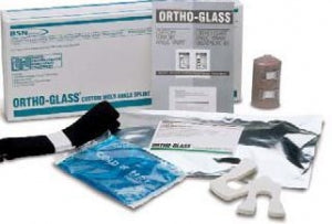 BSN Medical Ortho Glass Ankle Treatment System - Ortho Glass Splint System Kit, Ankle, Size S / M - 58000003