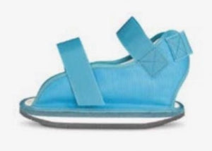 BSN Medical Open-Toe Cast Shoes - Unisex Open-Toe Cast Shoe, Blue, 12.5" XL Adult Size - 58-35013