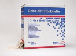 BSN Medical Delta-Net Stockinette - Orthopedic Synthetic Stockinette, 8" x 25 yd. - 6868