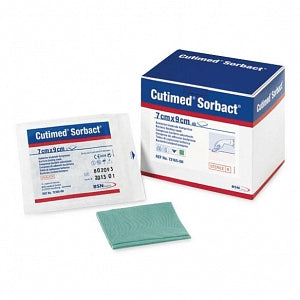 BSN Medical Cutimed Sorbact Dressing Pads - Cutimed Sorbact Flat Dressing Swab, 2.75" x 3.5" - 7216500