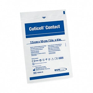 BSN Medical Cuticell Silicone Wound Contact Dressings - DRESSING, CUTICELL, CONTACT, 3X4, STERILE - 7268001