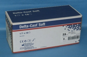 BSN Medical Delta-Cast Soft Cast Tapes - Deltacast Soft II Tape, Blue, 2" x 4 yd. - 7270805