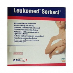 BSN Medical Leukomed Sterile Wound Protection - Leukomed Sorbact Dressing, 3" x 6" with 1.6" x 4.3" Pad - 7619902