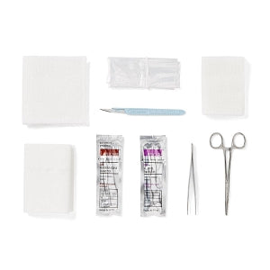 Medline Incision and Drainage Trays with COMFORT LOOP Instruments - Incision and Drainage Tray - SD-4080