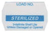 SPS Medical Load Recordkeeping Labels - Paper "Sterilized" Label, Blue, Meto - BSL-010-M