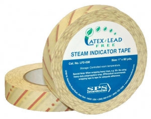 Cantel Medical Chemical Indicator Tapes - Steam Indicator Tape, Lead-Free, 3/4" - LF2-048