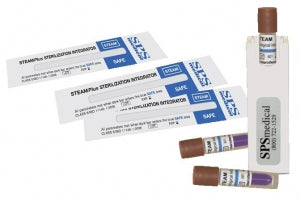 SPS Medical Steam Indicator Strip - Steam Indicator Strip, Sporview Steam Plus, Biological, Self Contained, 25/Box - SCP-025