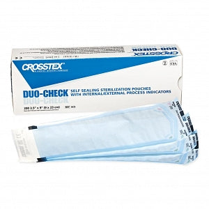 SPS Medical Duo-Check Sterilization Pouches - Duo-Check Self-Seal Sterilization Pouch, 3.5" x 9" - SCS