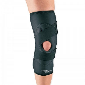 DJO Lateral "J" Slip-On Knee Brace - Black Drytex Lateral J Knee Sleeve, Right, Size XL - 11-0659-5-06060