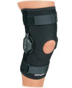 DJO Global Hinged Knee Brace with Buttress - Neoprene Hinged Knee Brace with Buttress, Size L - 11-2006-4