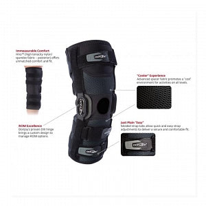 DJO Global Playmaker II Knee Braces - Playmaker II Spacer Sleeve, Size M - 11-3495-3