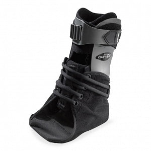 DJO Global Velocity ES Extra Support - Velocity ES (Extra Support) Ankle Brace, Left, Black, Size S - 11-1499-2-06000