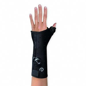 DJO Global Long Thumb Spica II with BOA - Thumb Spika, Long, Forearm Based, Left, Black, Size L - 232-61-1111