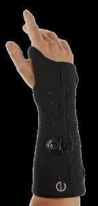 DJO Global Short Arm Fracture Braces - Short Arm Fracture Brace, Left, Size XS, Black - 310-31-1111