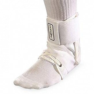 DJO Global DonJoy Stabilizing Pro Ankle Braces - Pro Stabilizing Ankle Brace, White, Size XS - 11-3234-1-15000