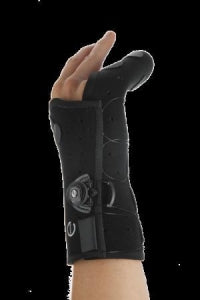 DJO Global Boxer's Fracture Braces - Boxer's Fracture Brace, Black, Right, Size S - 325-42-1111