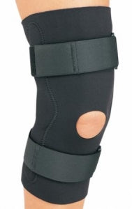 DJO Global Hinged Knee Supports - 3/16" Hinged Knee Support with Open Popliteal, Size S - 79-82153