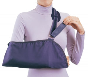 DJO Global Deluxe Arm Sling with Pad - Deluxe Arm Sling, Cotton / Poly, with Pad, Child, Size S - 79-84002