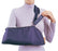 DJO Global Deluxe Arm Sling with Pad - Deluxe Arm Sling, Cotton / Poly, with Pad, Child, Size S - 79-84002