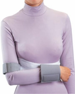 DJO Global Elastic Shoulder Immobilizer - Clinic Shoulder Immobilizer, Elastic, Male Size S - 79-84033