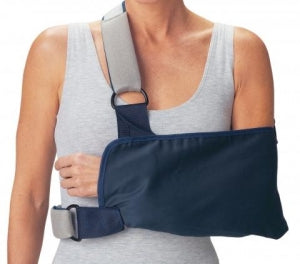 DJO Global Elastic Shoulder Immobilizer - Clinic Shoulder Immobilizer, with Foam Straps, Size S - 79-84163