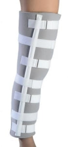 DJO Global Universal Foam Knee Splints - Universal Foam Knee Splint, 16" Long - 79-96880