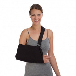 DJO Global Deluxe Arm Sling with Pad - Deluxe Arm Sling with Pad, Size L, 8.5" x 17-1/2" - 79-84007-900