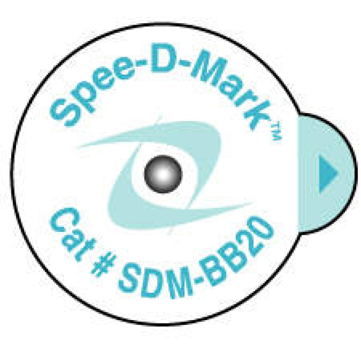 Spee-D-Mark Mammography Skin Marker Nipple Radiopaque 2.0Mm - 100 Per Box