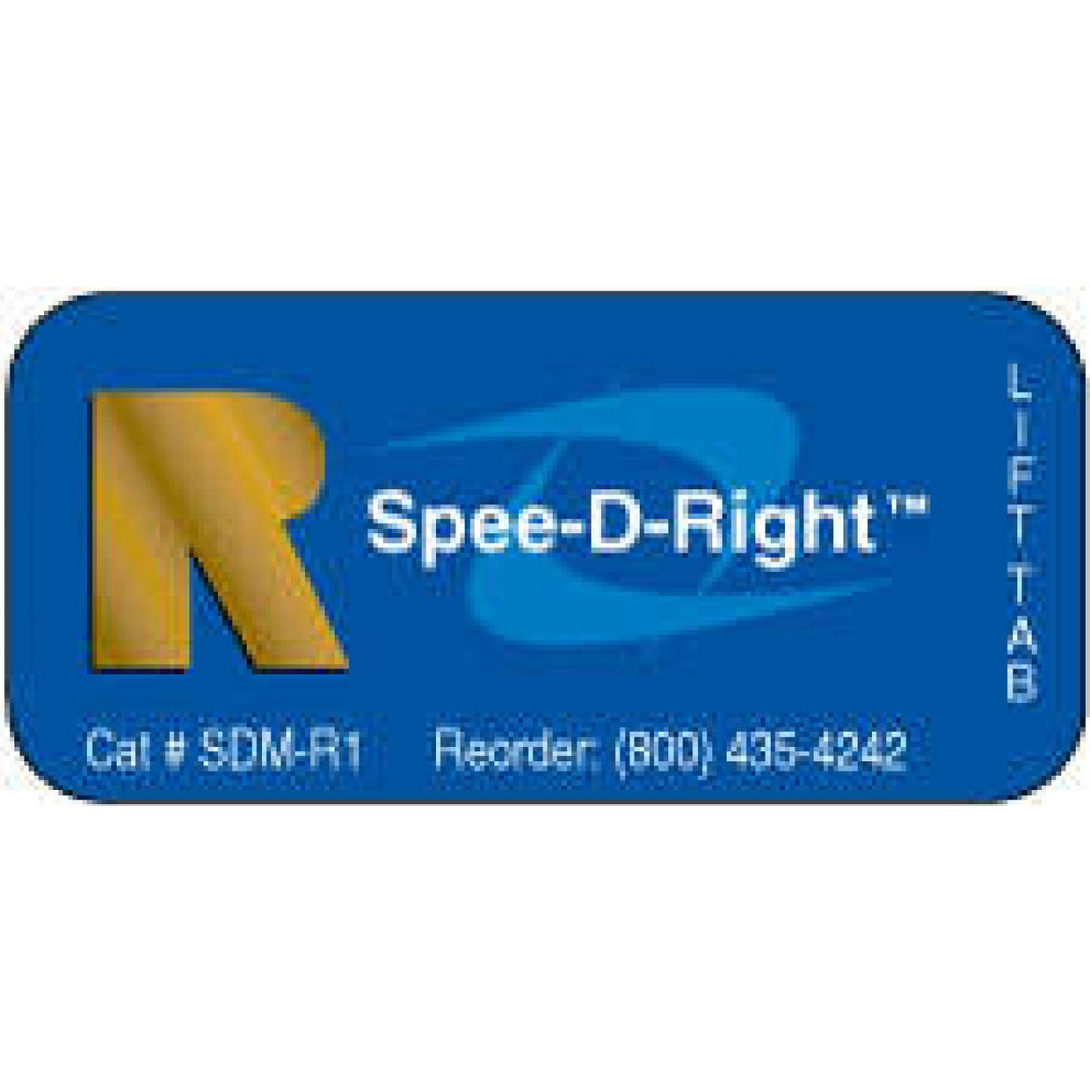 Spee-D-Right Radiology Marker Radiopaque 5/8" - 100 Per Box