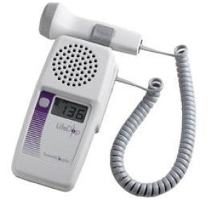 Wallach Surgical LifeDop 250 Series Handheld Dopplers - LifeDop 250 Handheld Display Doppler with 3 MHz. Obstetrical Probe for Early Fetal Heartbeat Detection, Recharger and Superior Sound Quality - L250SD3