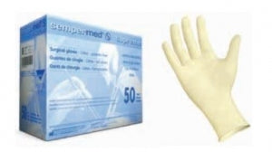 Sempermed Supreme Latex Surgical Gloves - Supreme Latex Gloves, Powder-Free, Sterile, Size 6.5 - SPFP650