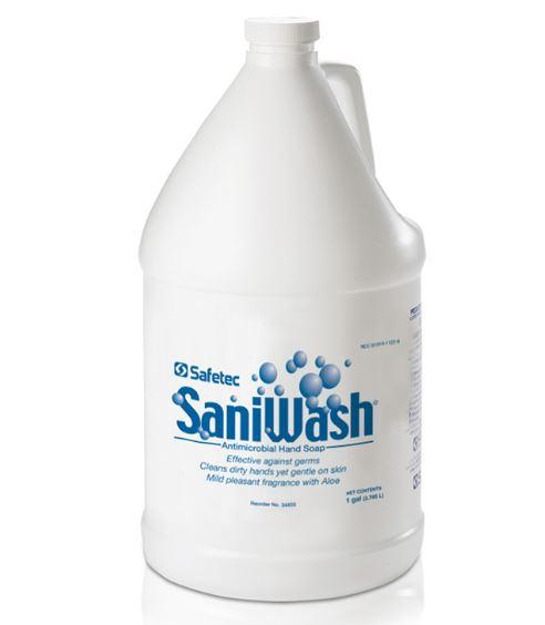 SaniWash Antimicrobial Hand Wash by Safetec of America