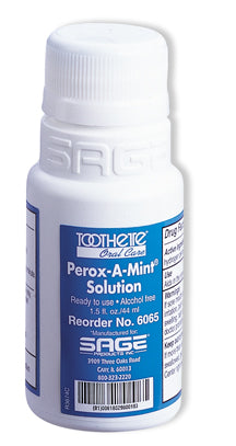 Perox-A-Mint Oral Rinses by Sage Products