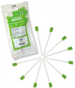 Sage Products Untreated Oral Swabs - Plain Toothette Oral Swab - 6072