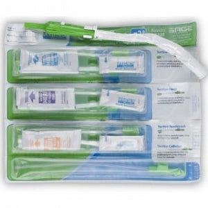 Sage Products Q-Care Oral Cleansing and Suctioning Systems - Q-Care Oral Cleansing and Suctioning System with Thumb Port Tools and Suction Catheter, Q2 - 6422