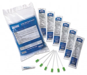 Sage Products Suction Swab System with Mouth Moisturizer - Suction Swab System with Thumb Port Tools, Mouth Moisturizer and Perox-A-Mint Solution - 6550