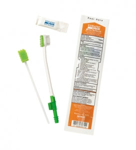 Sage Products Suction Swab and Suction Toothbrush Systems - Single-Use Suction Toothbrush System with Sodium Bicarbonate and Perox-A-Mint Solution - 6572