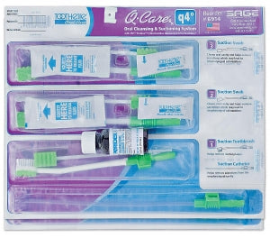 Sage Products Oral Suction Catheter Kits - Oral Suction Catheter Kit for Sequential Q4, Thumb Port - 6914