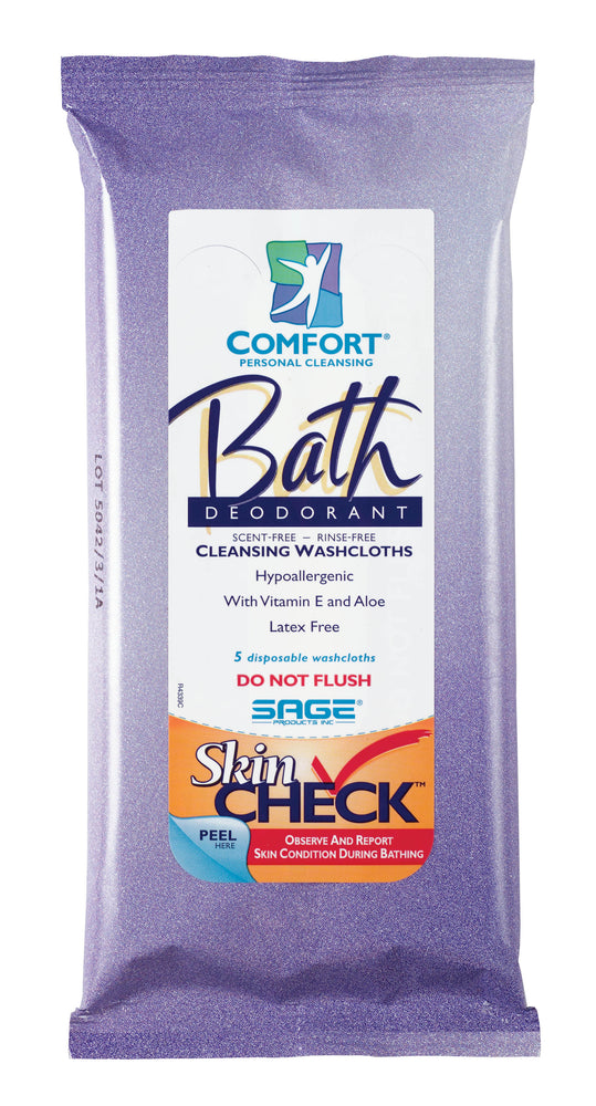 Medium Wgt Bath Cloths by Sage Products